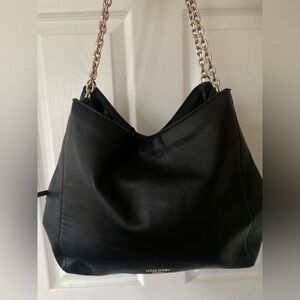 Nine West Black Leather Shoulder Bag